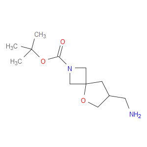 TERT-BUTYL 7-(AMINOMETHYL)-5-OXA-2-AZASPIRO[3.4]OCTANE-2-CARBOXYLATE