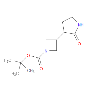 TERT-BUTYL 3-(2-OXOPYRROLIDIN-3-YL)AZETIDINE-1-CARBOXYLATE