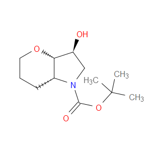 RACEMIC-(3S,3AS,7AR)-TERT-BUTYL 3-HYDROXYHEXAHYDROPYRANO[3,2-B]PYRROLE-1(2H)-CARBOXYLATE - Click Image to Close