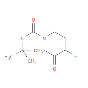 TERT-BUTYL 4-FLUORO-3-OXOPIPERIDINE-1-CARBOXYLATE