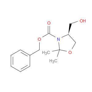 (4S)-2,2-DIMETHYL-3-N-CBZ-4-(HYDROXYMETHYL)OXAZOLIDINE