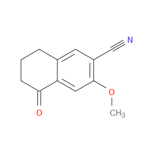 3-METHOXY-5-OXO-5,6,7,8-TETRAHYDRONAPHTHALENE-2-CARBONITRILE