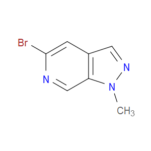 5-BROMO-1-METHYL-1H-PYRAZOLO[3,4-C]PYRIDINE