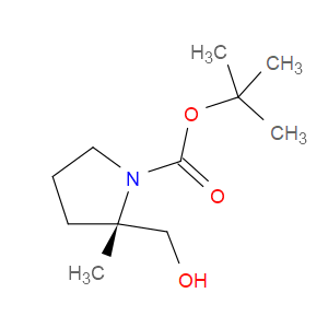TERT-BUTYL (2S)-2-(HYDROXYMETHYL)-2-METHYLPYRROLIDINE-1-CARBOXYLATE - Click Image to Close