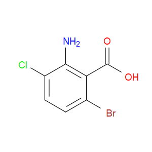 2-AMINO-6-BROMO-3-CHLOROBENZOIC ACID