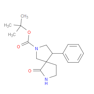 TERT-BUTYL 6-OXO-4-PHENYL-2,7-DIAZASPIRO[4.4]NONANE-2-CARBOXYLATE