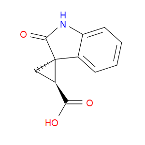 RACEMIC-(1R,2S)-2-OXOSPIRO[CYCLOPROPANE-1,3-INDOLINE]-2-CARBOXYLIC ACID