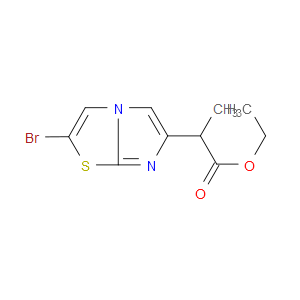 ETHYL 2-(2-BROMOIMIDAZO[2,1-B]THIAZOL-6-YL)PROPANOATE