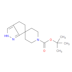 TERT-BUTYL 4,5-DIHYDRO-2H-SPIRO[CYCLOPENTA[C]PYRAZOLE-6,4'-PIPERIDINE]-1'-CARBOXYLATE