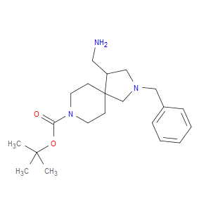 4-AMINOMETHYL-2-BENZYL-2,8-DIAZA-SPIRO[4.5]DECANE-8-CARBOXYLIC ACID TERT-BUTYL ESTER