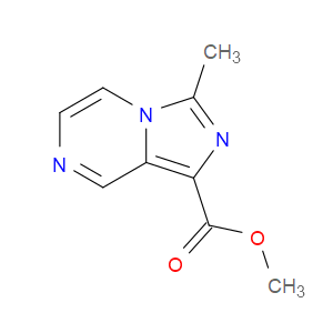 METHYL 3-METHYLIMIDAZO[1,5-A]PYRAZINE-1-CARBOXYLATE