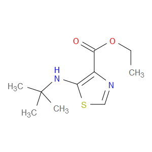 ETHYL 5-(TERT-BUTYLAMINO)THIAZOLE-4-CARBOXYLATE - Click Image to Close