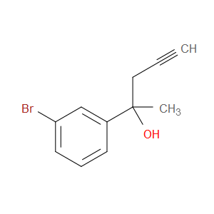 2-(3-BROMOPHENYL)-4-PENTYN-2-OL