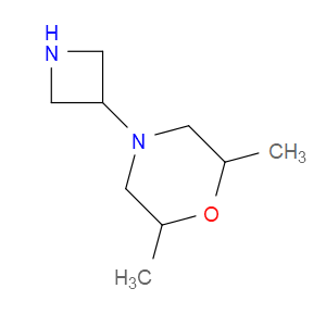 4-(AZETIDIN-3-YL)-2,6-DIMETHYLMORPHOLINE