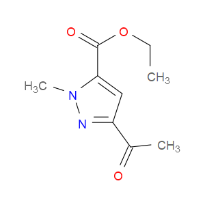 ETHYL 3-ACETYL-1-METHYL-1H-PYRAZOLE-5-CARBOXYLATE - Click Image to Close