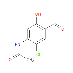 N-(2-CHLORO-4-FORMYL-5-HYDROXYPHENYL)ACETAMIDE