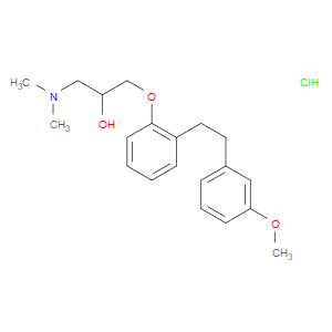 1-(DIMETHYLAMINO)-3-(2-(3-METHOXYPHENETHYL)PHENOXY)PROPAN-2-OL HYDROCHLORIDE - Click Image to Close