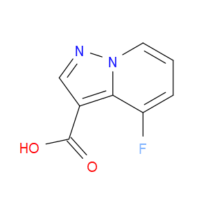 4-FLUOROPYRAZOLO[1,5-A]PYRIDINE-3-CARBOXYLIC ACID - Click Image to Close