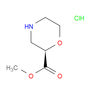 (R)-METHYL MORPHOLINE-2-CARBOXYLATE HYDROCHLORIDE