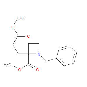 METHYL 1-BENZYL-2-(3-METHOXY-3-OXOPROPYL)AZETIDINE-2-CARBOXYLATE