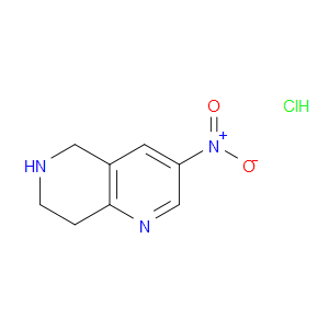3-NITRO-5,6,7,8-TETRAHYDRO-1,6-NAPHTHYRIDINE HYDROCHLORIDE - Click Image to Close