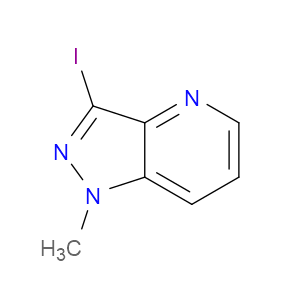 3-IODO-1-METHYL-1H-PYRAZOLO[4,3-B]PYRIDINE
