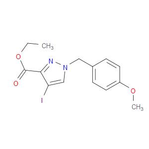 ETHYL 4-IODO-1-(4-METHOXYBENZYL)-1H-PYRAZOLE-3-CARBOXYLATE