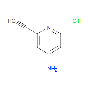 2-ETHYNYLPYRIDIN-4-AMINE HYDROCHLORIDE - Click Image to Close