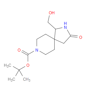 TERT-BUTYL 1-(HYDROXYMETHYL)-3-OXO-2,8-DIAZASPIRO[4.5]DECANE-8-CARBOXYLATE