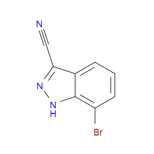 7-BROMO-1H-INDAZOLE-3-CARBONITRILE - Click Image to Close