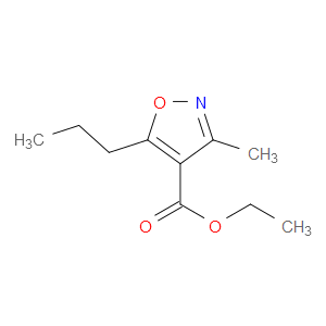 ETHYL 3-METHYL-5-PROPYLISOXAZOLE-4-CARBOXYLATE - Click Image to Close