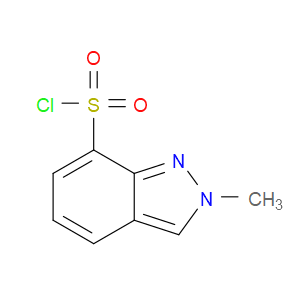 2-METHYL-2H-INDAZOLE-7-SULFONYL CHLORIDE - Click Image to Close