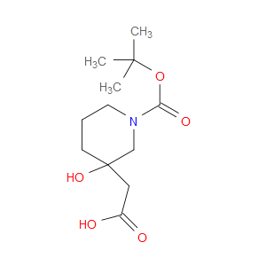 2-(1-[(TERT-BUTOXY)CARBONYL]-3-HYDROXYPIPERIDIN-3-YL)ACETIC ACID
