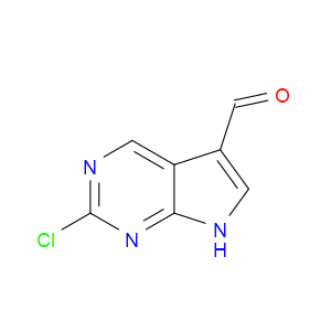 2-CHLORO-7H-PYRROLO[2,3-D]PYRIMIDINE-5-CARBALDEHYDE