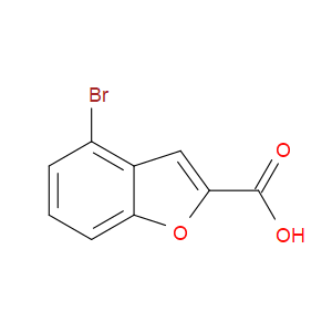 4-BROMO-1-BENZOFURAN-2-CARBOXYLIC ACID - Click Image to Close