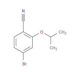 4-BROMO-2-ISOPROPOXYBENZONITRILE - Click Image to Close