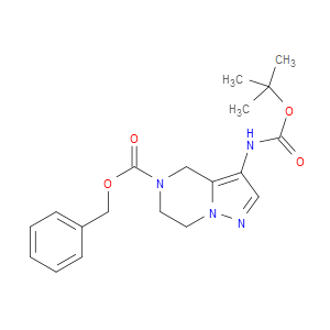 BENZYL 3-((TERT-BUTOXYCARBONYL)AMINO)-6,7-DIHYDROPYRAZOLO[1,5-A]PYRAZINE-5(4H)-CARBOXYLATE - Click Image to Close