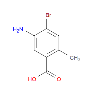 5-AMINO-4-BROMO-2-METHYLBENZOIC ACID