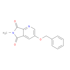 3-BENZYLOXY-6-METHYL-PYRROLO[3,4-B]PYRIDINE-5,7-DIONE - Click Image to Close