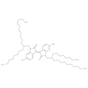 (E)-6-BROMO-3-(6-BROMO-1-(2-OCTYLDODECYL)-2-OXOINDOLIN-3-YLIDENE)-1-(2-OCTYLDODECYL)INDOLIN-2-ONE - Click Image to Close