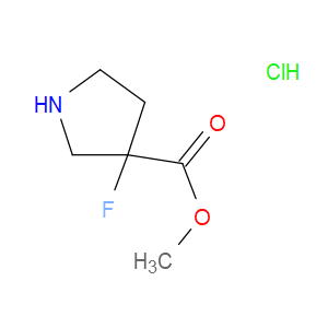 METHYL 3-FLUOROPYRROLIDINE-3-CARBOXYLATE HYDROCHLORIDE - Click Image to Close