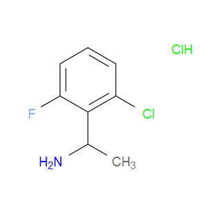 1-(2-CHLORO-6-FLUOROPHENYL)ETHAN-1-AMINE HYDROCHLORIDE