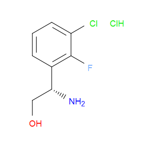 (S)-2-AMINO-2-(3-CHLORO-2-FLUOROPHENYL)ETHANOL HYDROCHLORIDE