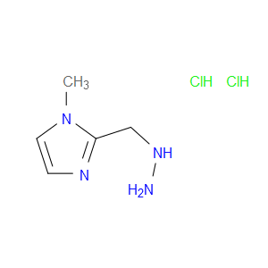 2-(HYDRAZINYLMETHYL)-1-METHYL-1H-IMIDAZOLE DIHYDROCHLORIDE - Click Image to Close