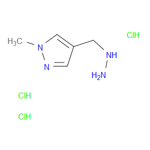 4-(HYDRAZINYLMETHYL)-1-METHYL-1H-PYRAZOLE TRIHYDROCHLORIDE - Click Image to Close