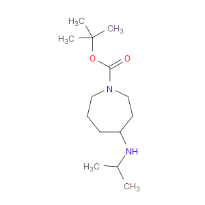 TERT-BUTYL 4-(ISOPROPYLAMINO)AZEPANE-1-CARBOXYLATE