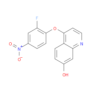 4-(2-FLUORO-4-NITROPHENOXY)QUINOLIN-7-OL