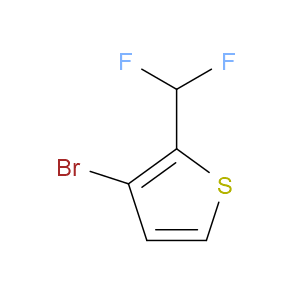 3-BROMO-2-(DIFLUOROMETHYL)THIOPHENE