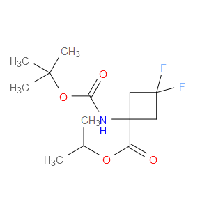 ISOPROPYL 1-(BOC-AMINO)-3,3-DIFLUORO-CYCLOBUTANECARBOXYLATE
