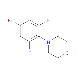 4-(4-BROMO-2,6-DIFLUOROPHENYL)MORPHOLINE